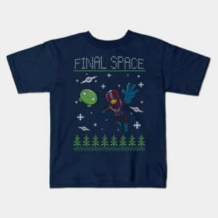 FINAL SPACE CHRISTMAS Kids T-Shirt